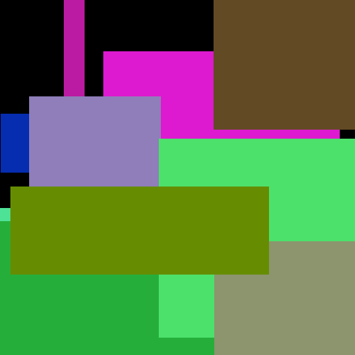 Violet Moustache Hair Refrigerator