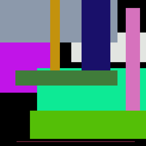 Card Kit Bed Silver Purple