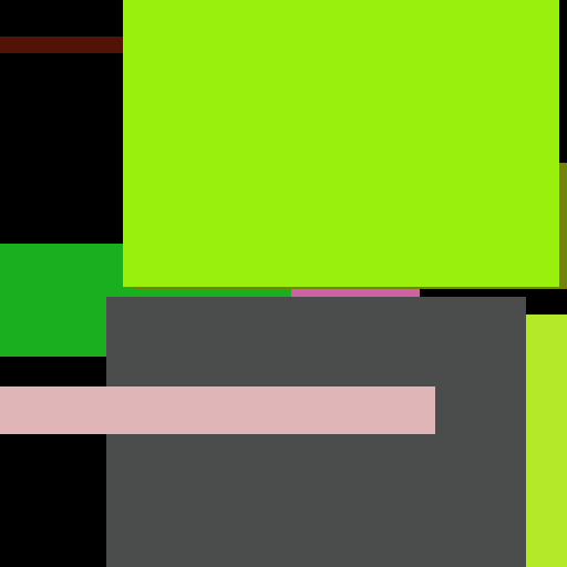 Hair Purple Brown White